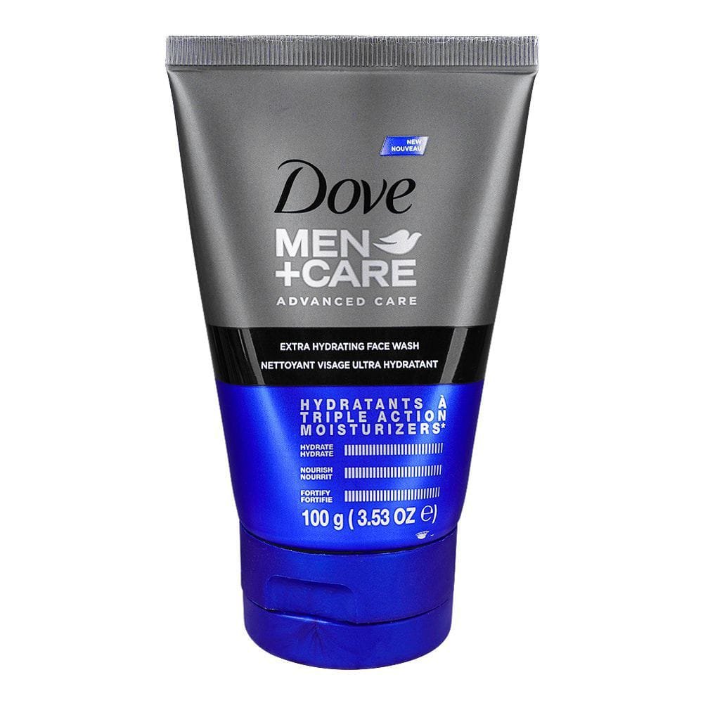 DOVE MEN+CARE ADVANCED OIL-CONTROL FACE WASH - 100 NETTOYANT VISAGE ULTRA HYDRANT